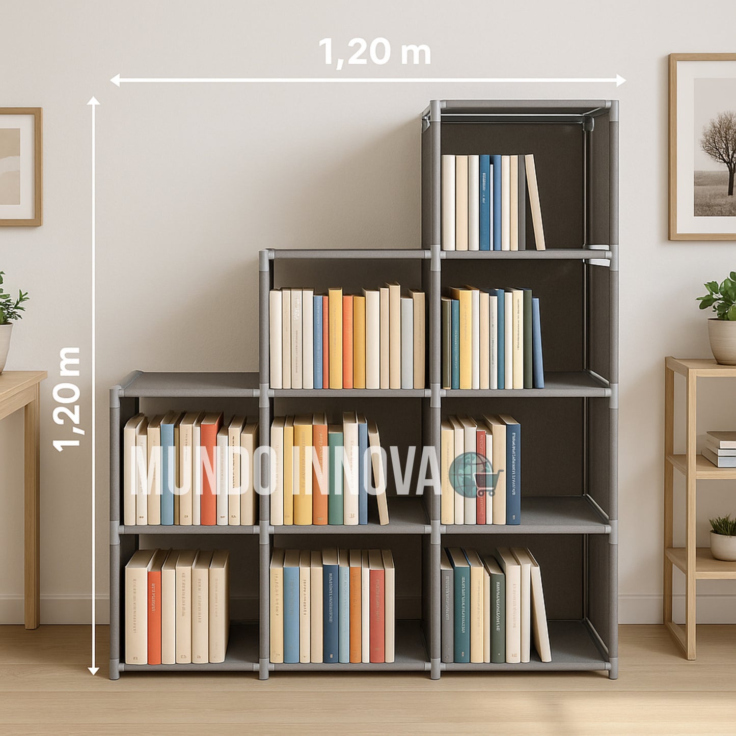 ESTANTE MODULAR MULTIUSOS