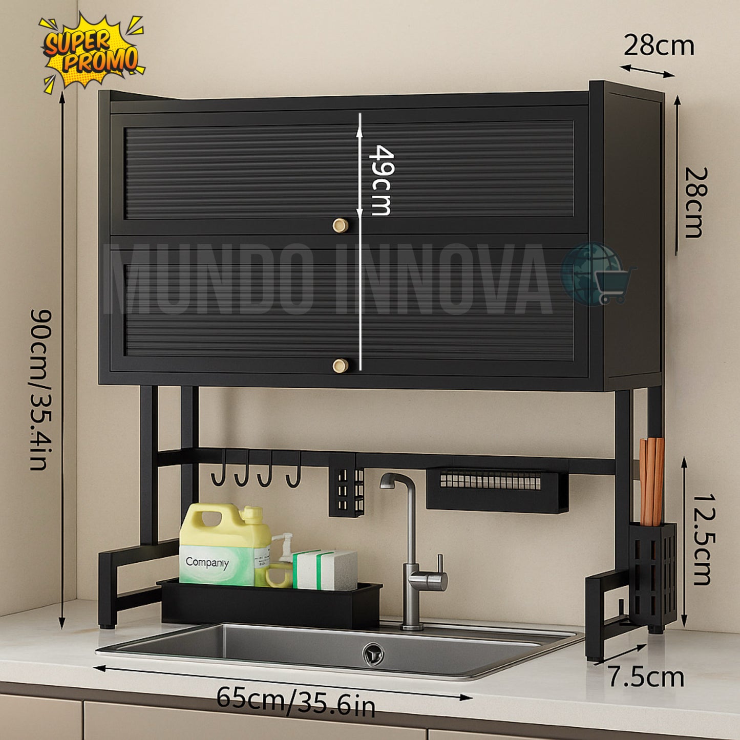 ESCURRIDOR DE PLATOS DOBLE PISO