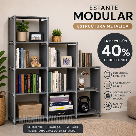 ESTANTE MODULAR MULTIUSOS