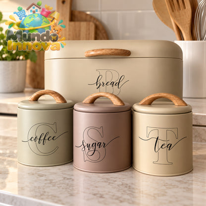 Set de Organizadores de Cocina de 4 Piezas