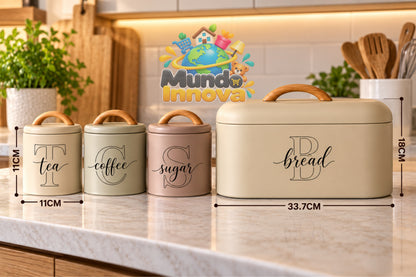 Set de Organizadores de Cocina de 4 Piezas