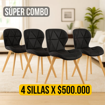 SILLAS MODERNA ELEGANTE