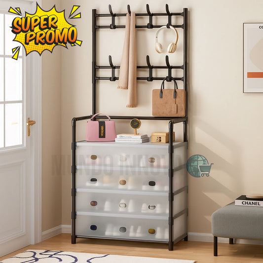 ORGANIZADOR MULTIFUNCIONAL ZAPATERO Y PERCHERO