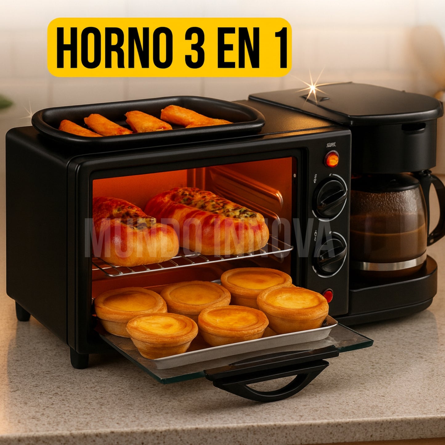 HORNO 3 EN 1