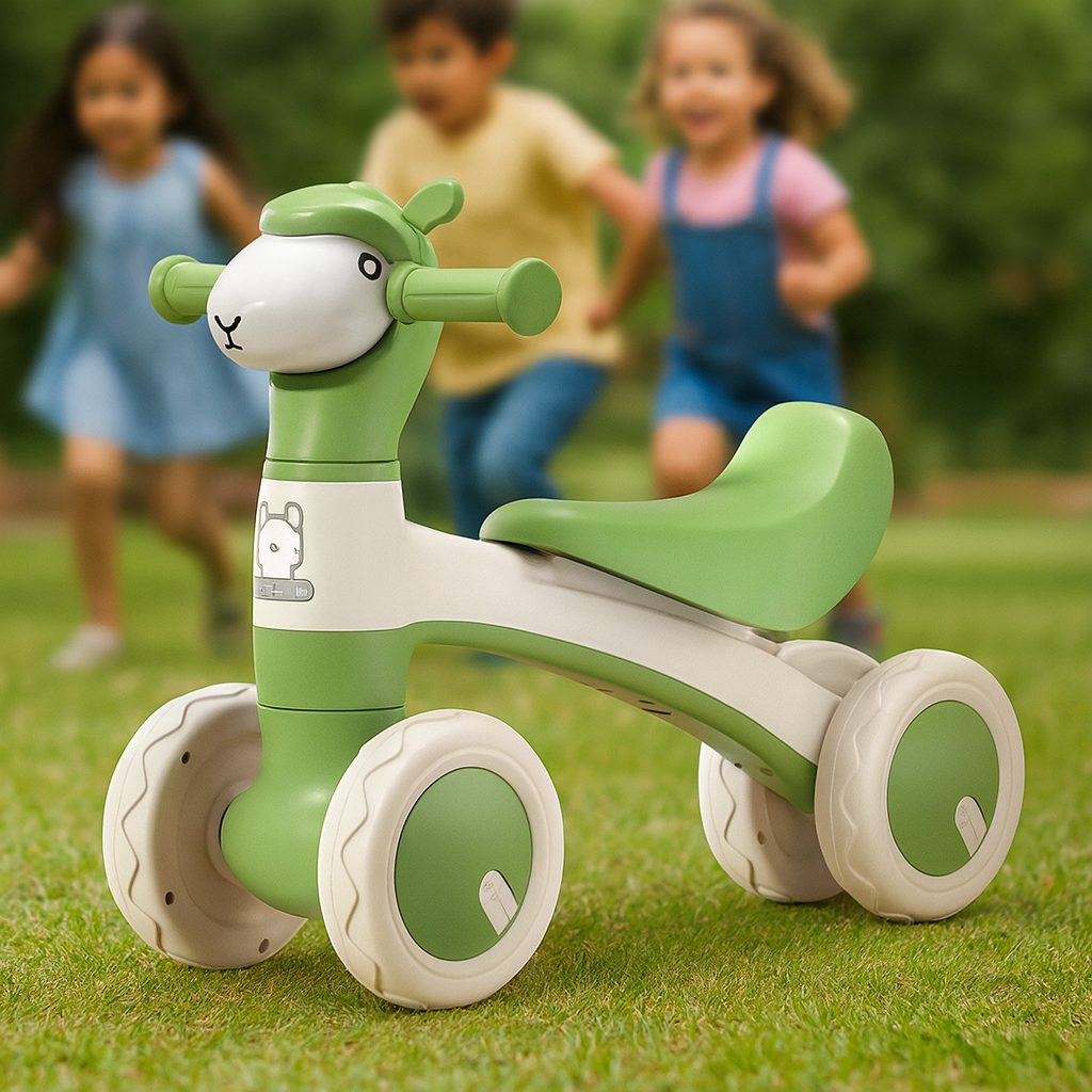 TRICICLO OVEJO CON LUZ, MÚSICA Y BURBUJAS